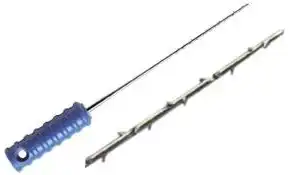 Mani Short Barbed Broaches with Metal Handle, Non-Sterile, 21 mm, #1-6 Assorted, 6/Pk
