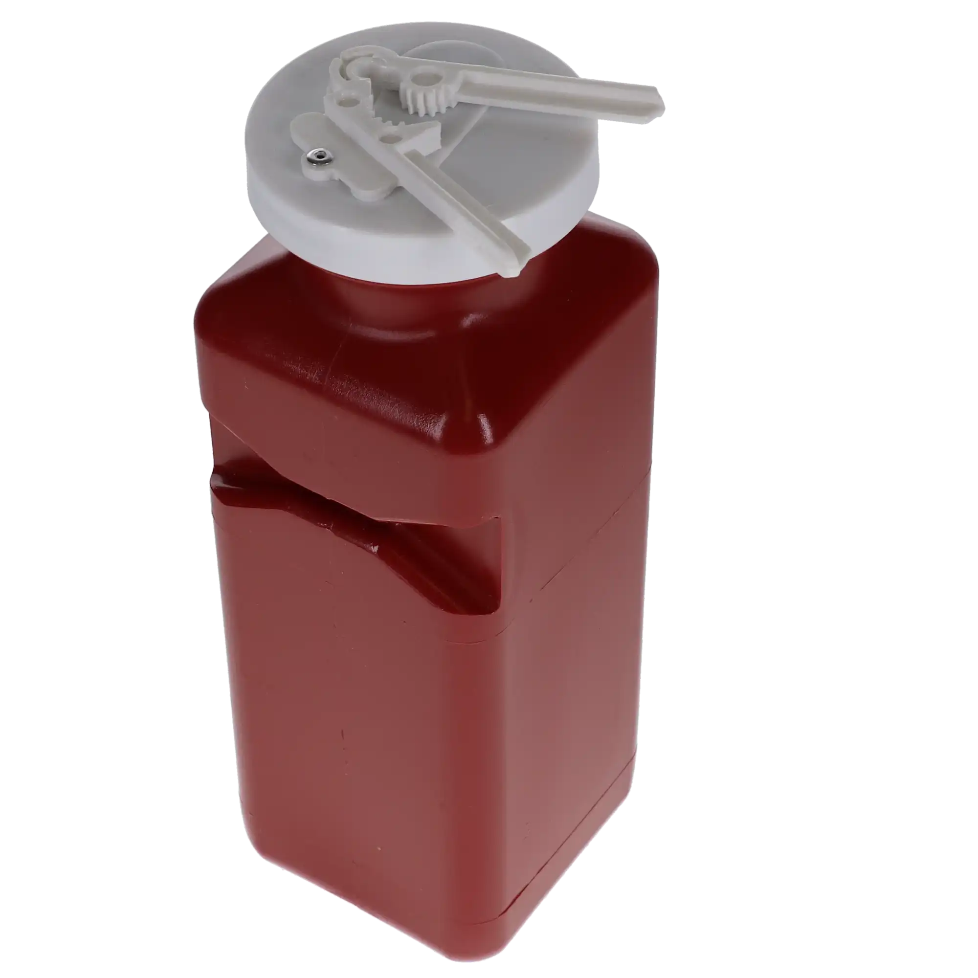 Medical Action Industries Sharps-Tainers Non-Stackable Sharps Phlebotomy Container, 1.7 Qt, Red, with Needle Remover, 1/Pk, 178