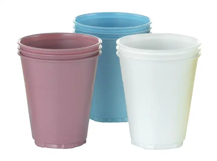SafeBasics Disposable Plastic Drinking Cups, 5 oz, Green, 1000/Case, 105