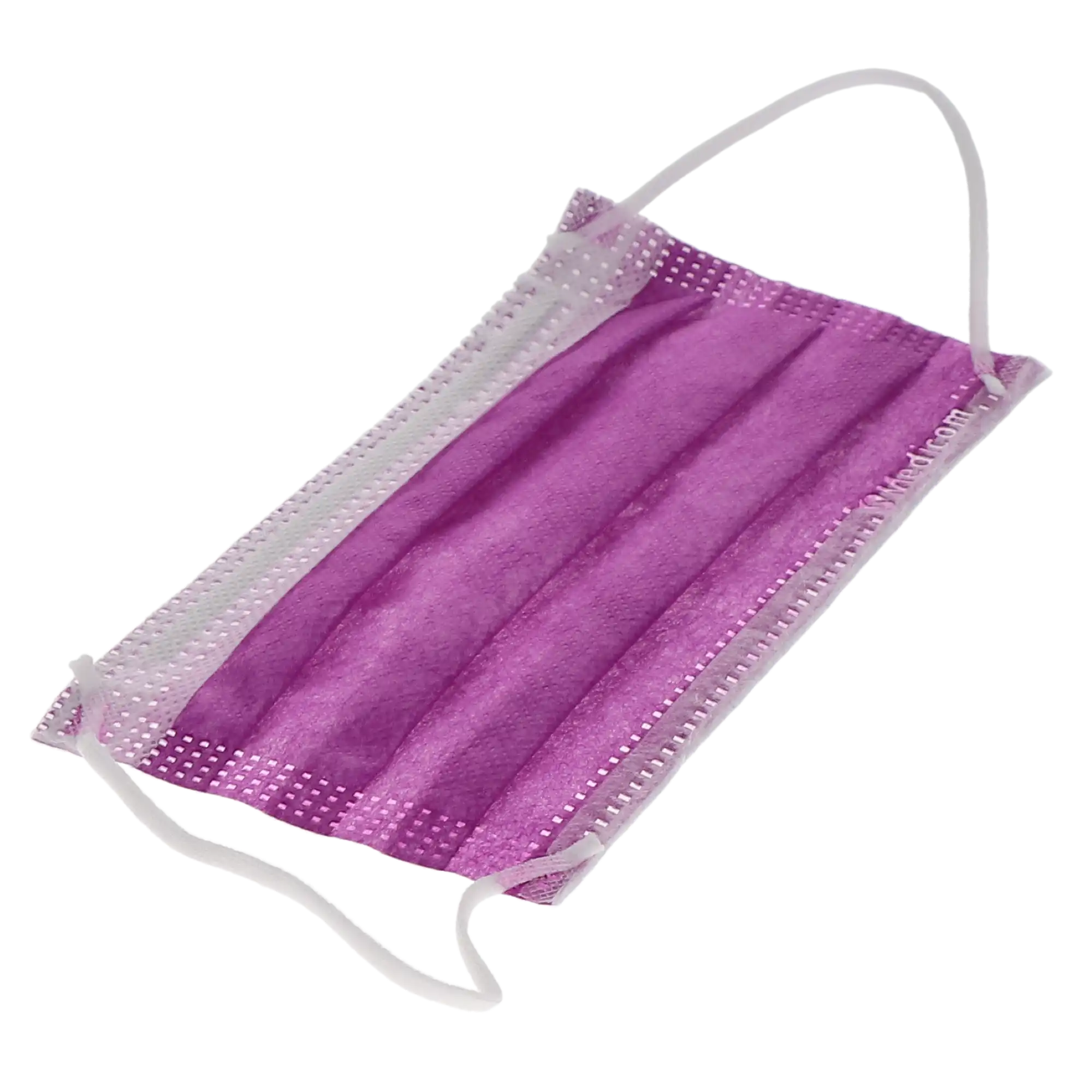 SafeMask Master Series Procedure Earloop Face Mask, ASTM Level 3, Southern Bellflower (Radiant Orchid), 50/Box, 2059