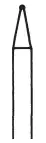 Meisinger Multi-Use Diamond Burs, FG, Round, #801, 0.7 mm, Medium Grit, Blue, 5/Pk, 801-007-FG