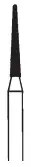 Meisinger Multi-Use Diamond Burs, FG, Needle, #858F, 1.0 mm, Fine, Red, 5/Pk, 858F-010-FG