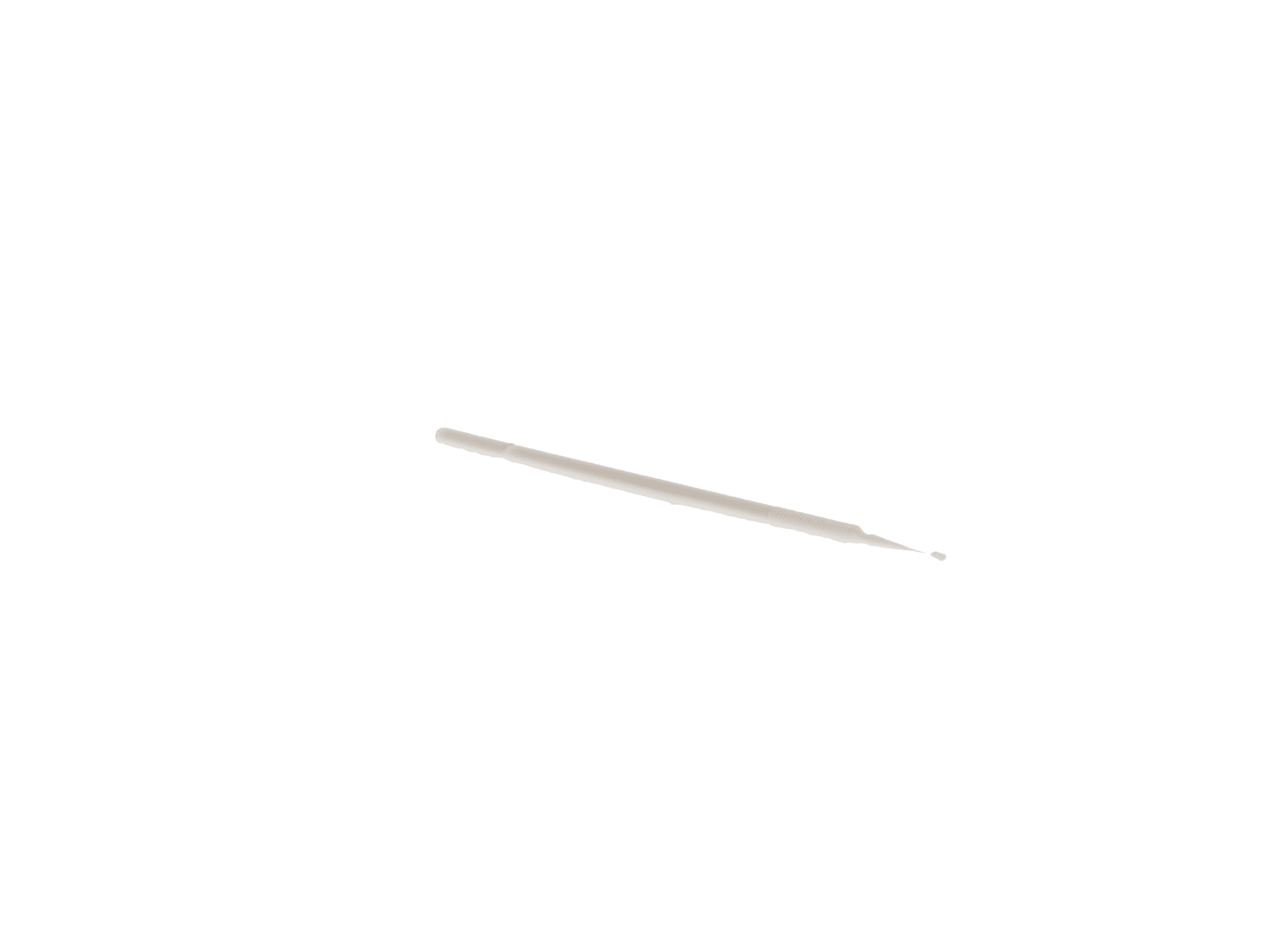 Microbrush Tube Series Applicators, Super Fine, White, 100/Pk, MSF100