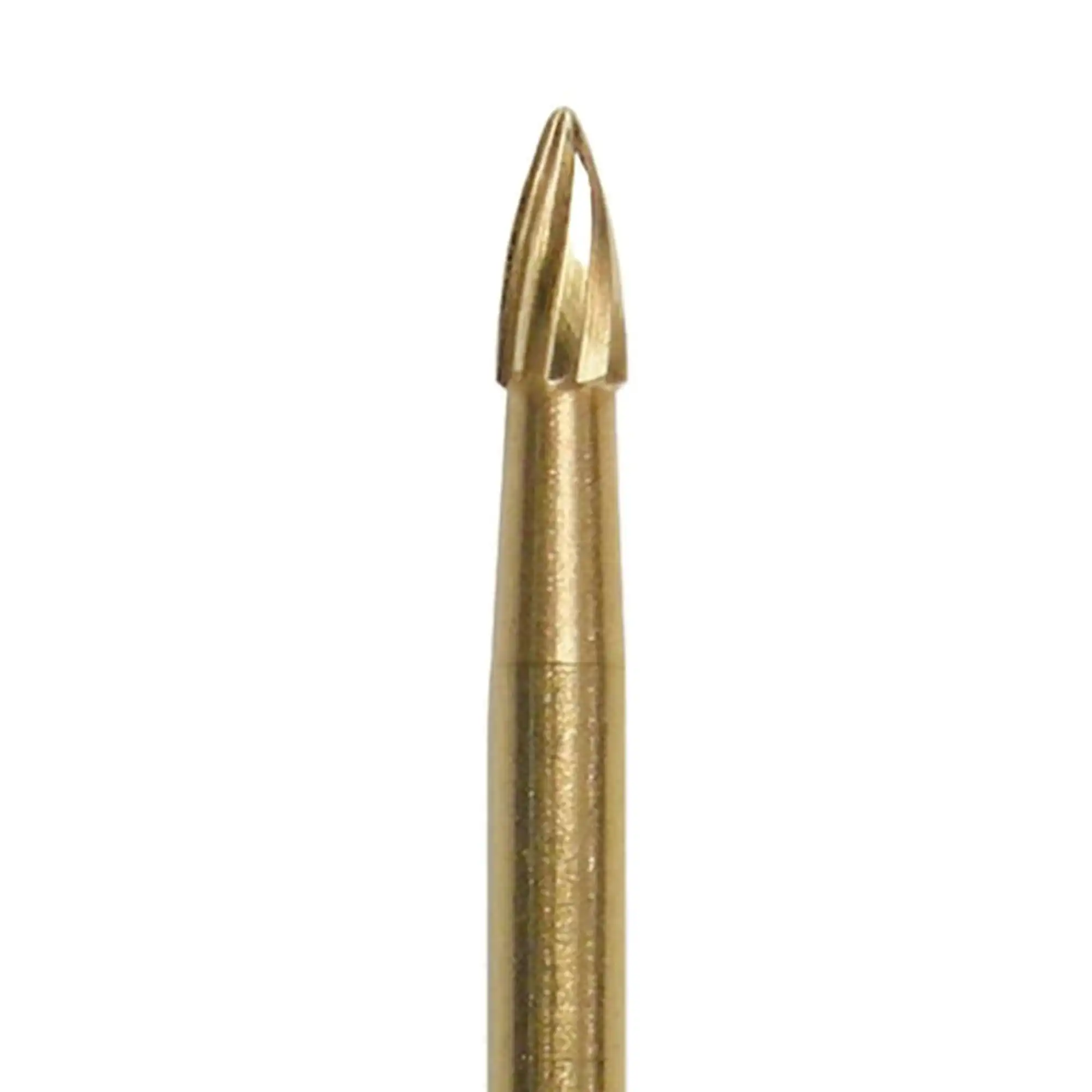 NeoBurr 12-Blade Trimming & Finishing Carbide Single-Use Burs, FG, Flame Neumeyer, H274, 1.6 mm, 25/Pk, NBH274