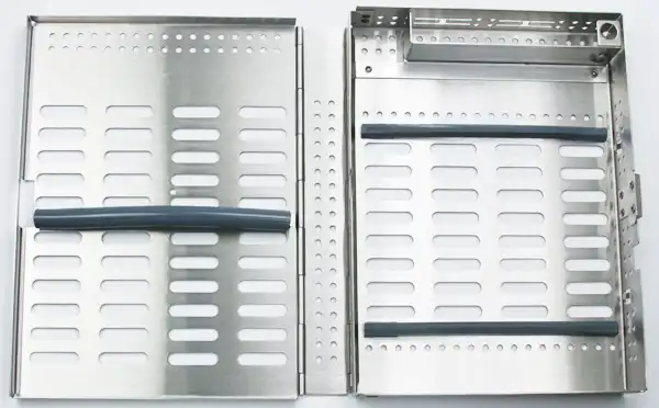 Miltex Thompson Series Cassette, 9-Instrument, Single Rack, 1/Pk
