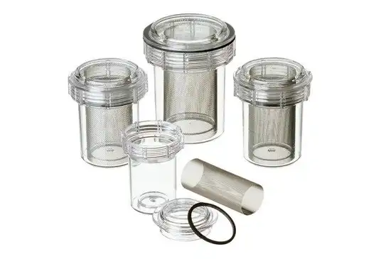 Evac-U-Trap Central Vacuum Pump Traps, 3 1/2" x 4 3/8", #2300, 8/Pk