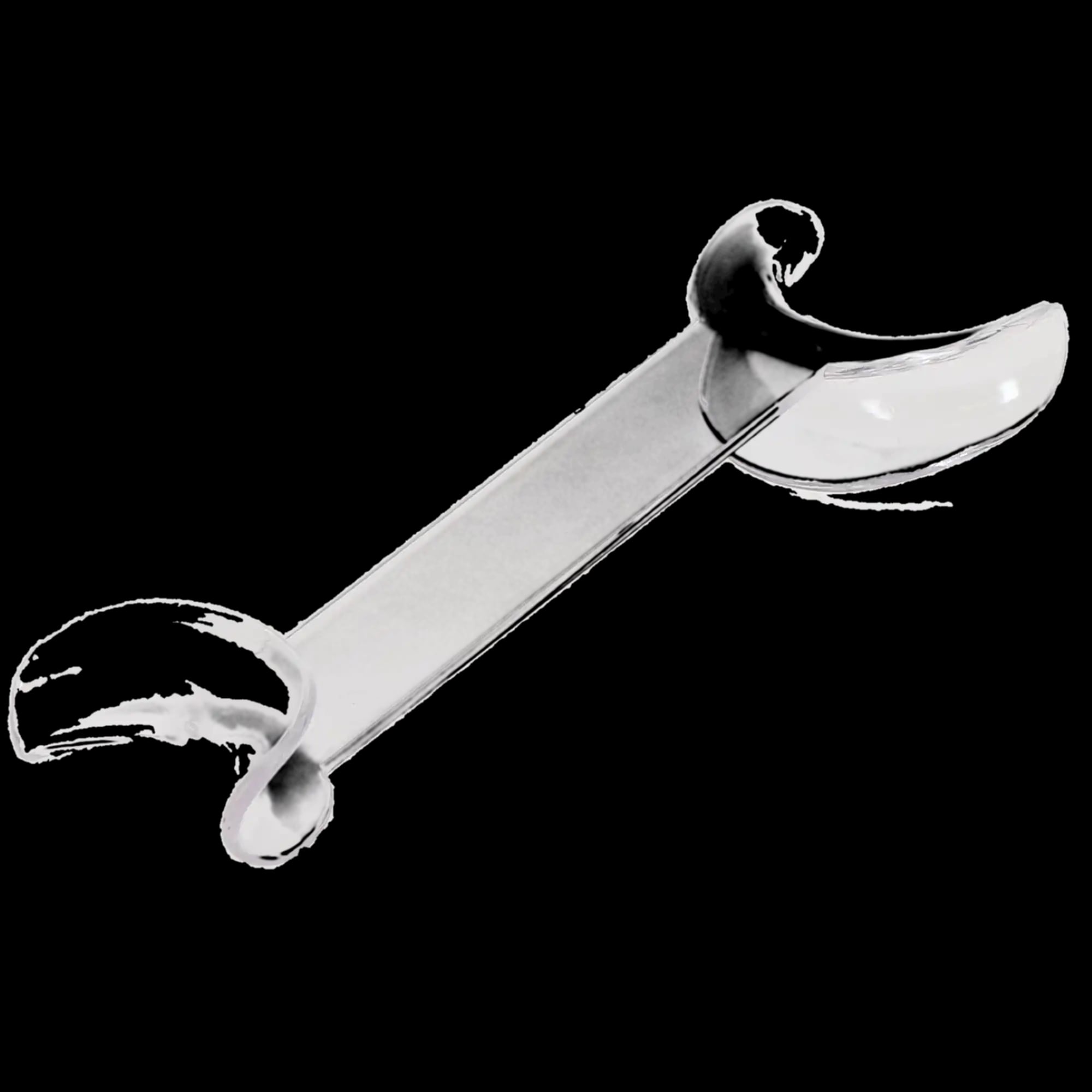 Extand Cheek Retractors, Double-Ended, Small, Clear, 2/Pack, EX-9005
