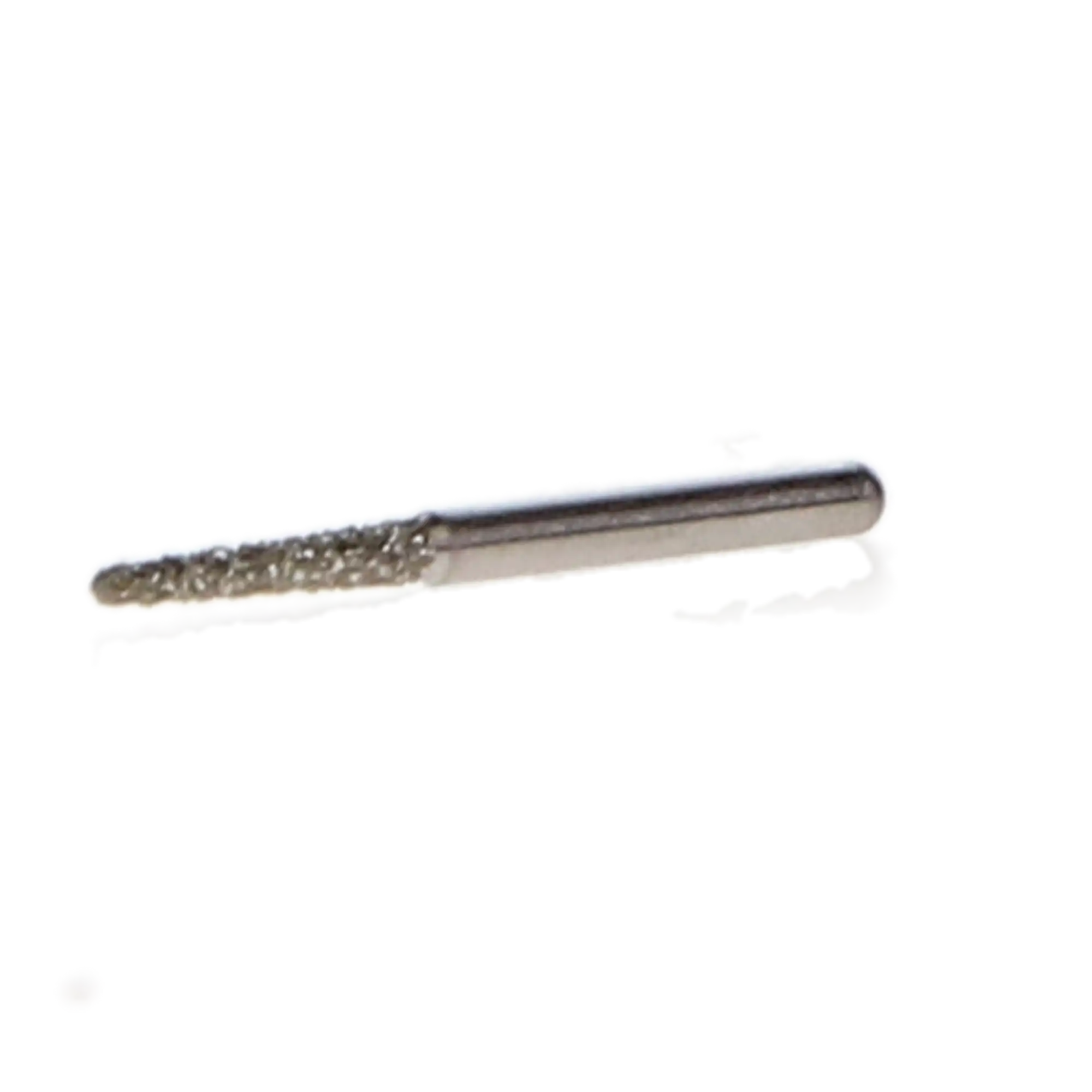 Solo Diamond Single Use Burs, FG, Round End Taper, # 1114.8, 1.4 mm, Coarse, Green, 25/Box, 856014C