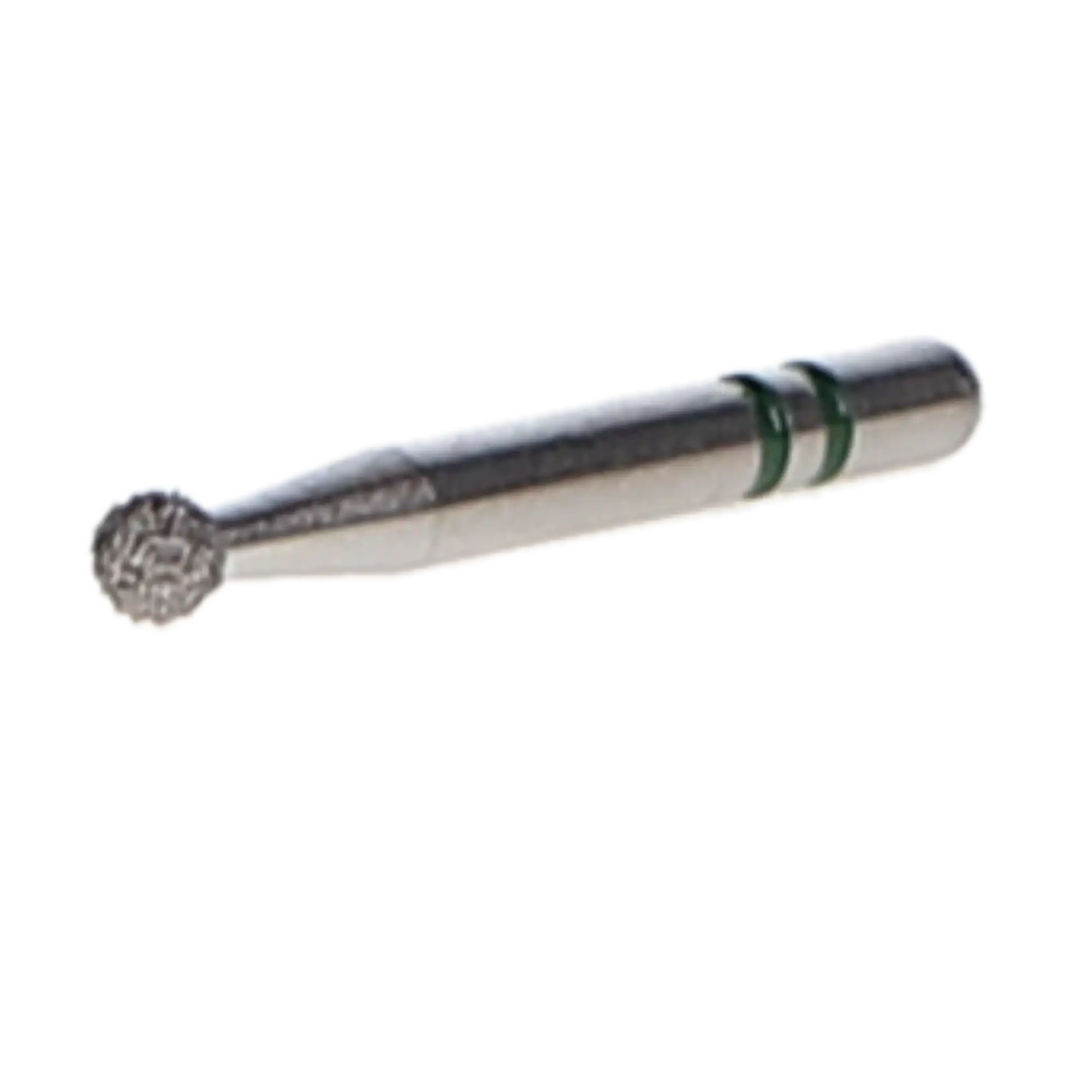 Two Striper Diamond Bur, FG, Round, #120, Coarse, Green, 1.6 mm, 5/Pk, 2015005