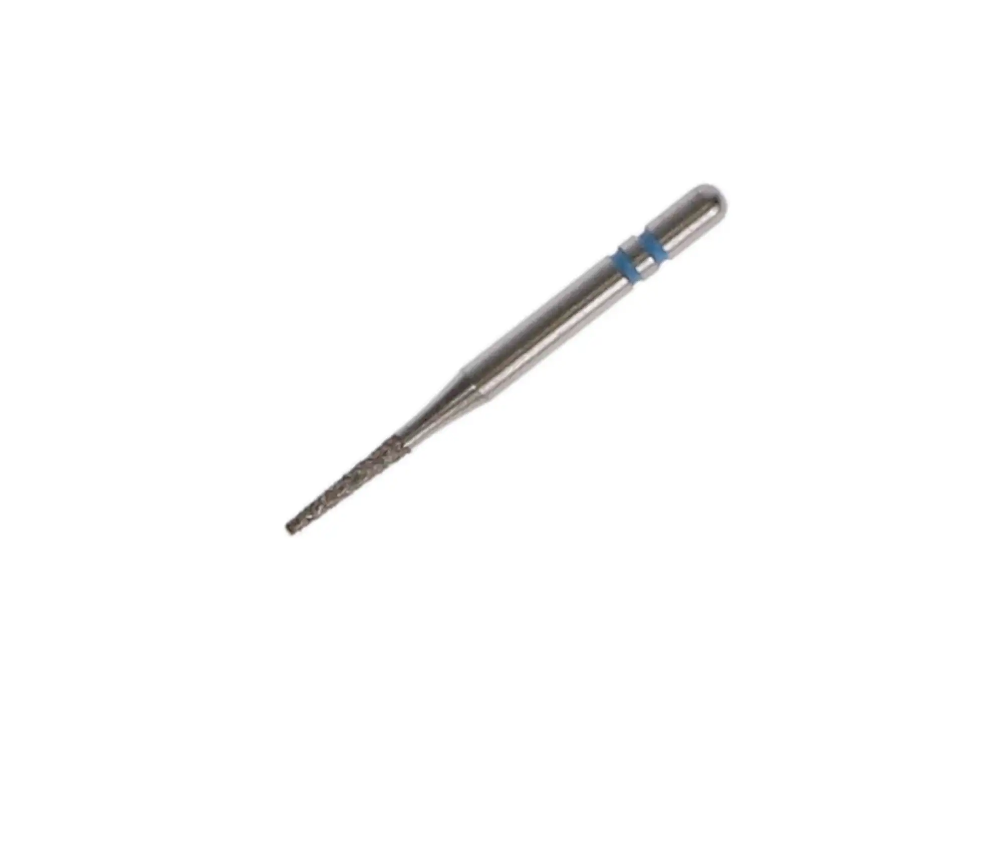 Two Striper Operative Diamond Burs, FG, Round, 169L, 1.1 mm, Medium Grit, Blue Ring, 5/Pk, 2013231