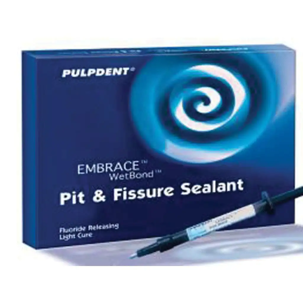 Embrace WetBond Pit & Fissure Sealant, Off-White Shade, 1.2 mL Syringe, 20/Pk, EMSWB