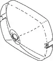 RPI Lens Splash Shield for A-dec 6300 Series Dental Light, Clear Plastic, 1/Pk, ADL126