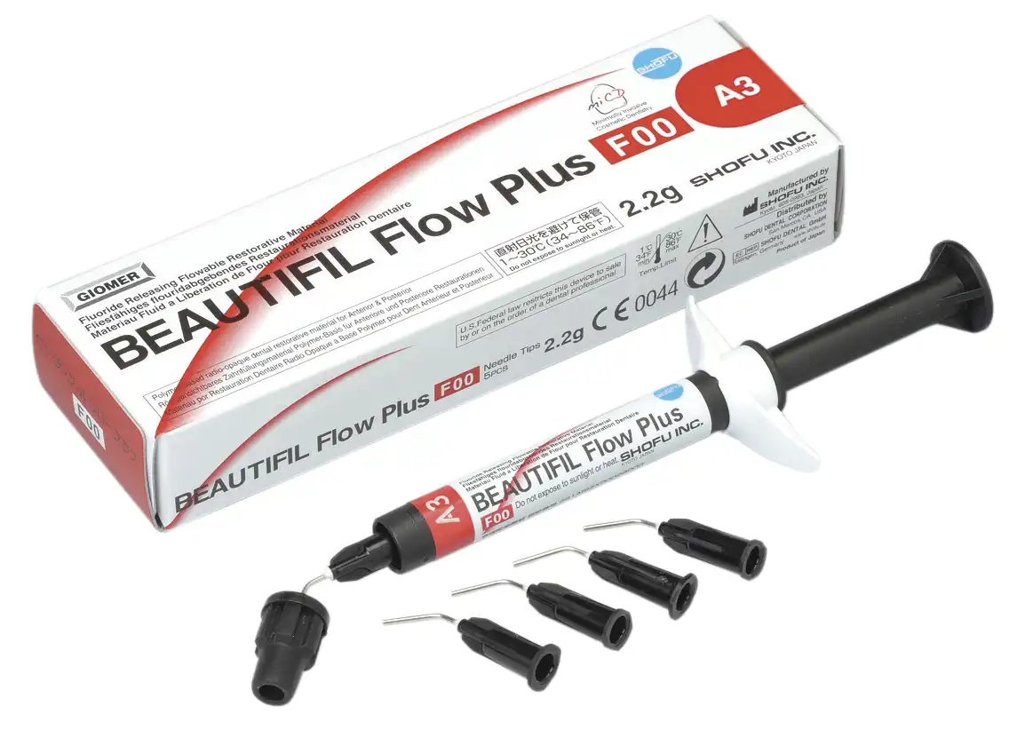 Beautifil Flow Plus Hybrid Composite, Light-Cure, Tips Refill, F03 Low Flow, Shade A0.5, 0.21 g, 20/Pk, 2218