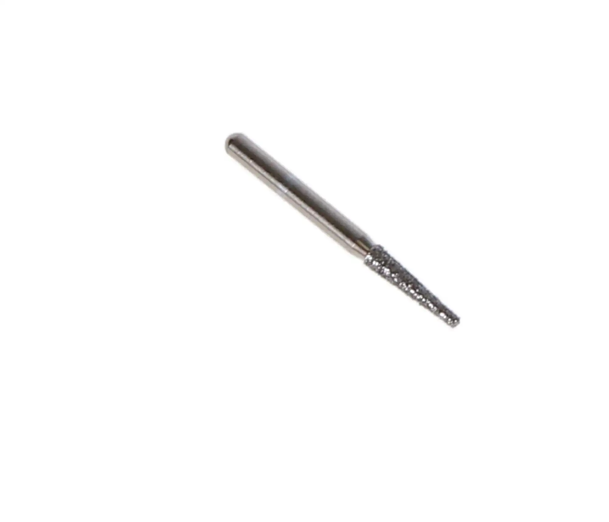 Shofu Robot Diamond Point, FG, Tapered Cylinder Flat End, ISO 171/016, 1.6 mm, Regular Grit, White, 0816-1