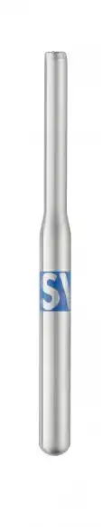 Piranha Diamond Single-Use Burs, FG, End Cutting Safe, # 10839-012, 1.2 mm, Medium, Blue, 25/Pk, 10839-012M