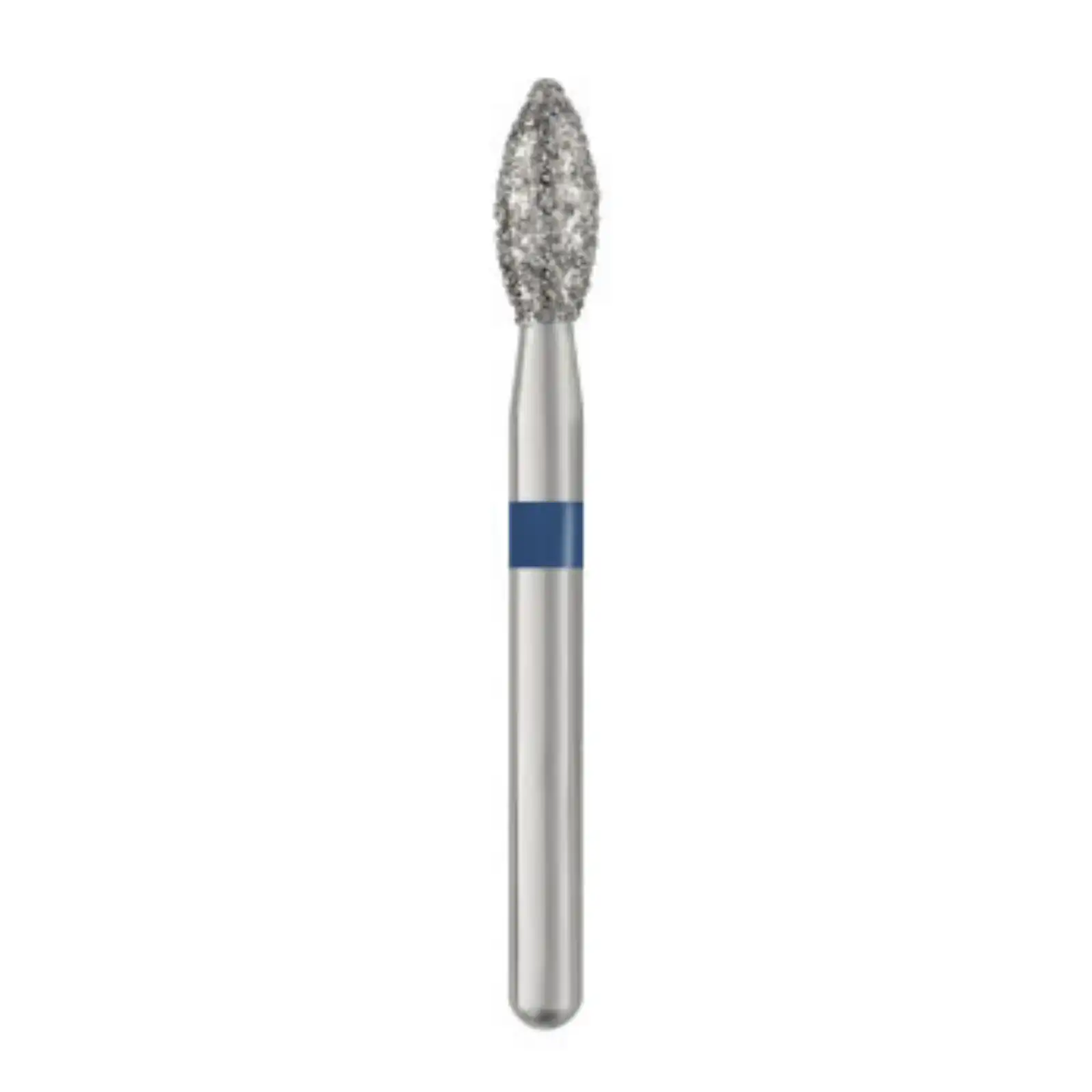 Piranha Diamond Single-Use Burs, FG, Pointed Football, # 368-023, 2.3 mm, Medium, Blue, 25/Pk, 368-023M