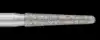 Piranha Diamond Single-Use Burs, FGSS, Round End Taper, # 856-016, 1.6 mm, Coarse, Green, 25/Pk, 856-016C-S