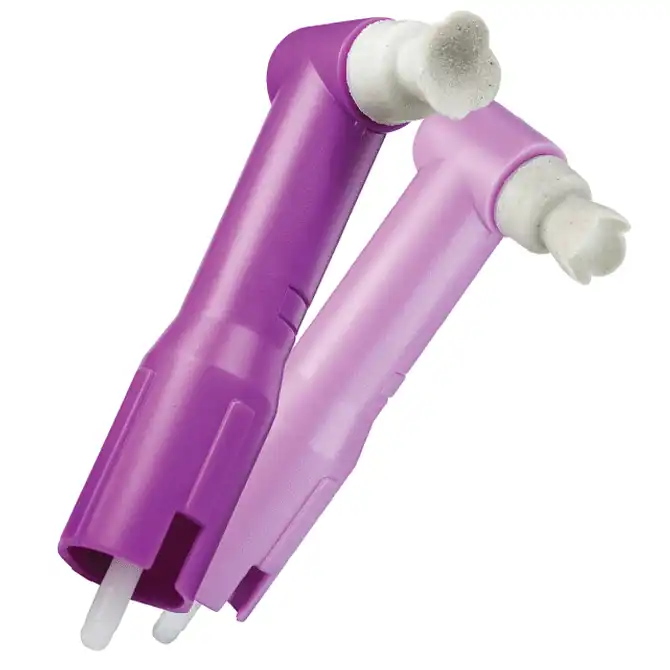 Prophyciency Disposable Prophy Angle, Clean & Polish, 90° Angle, Contour Cup, Latex-Free, 50/Box, 1215P
