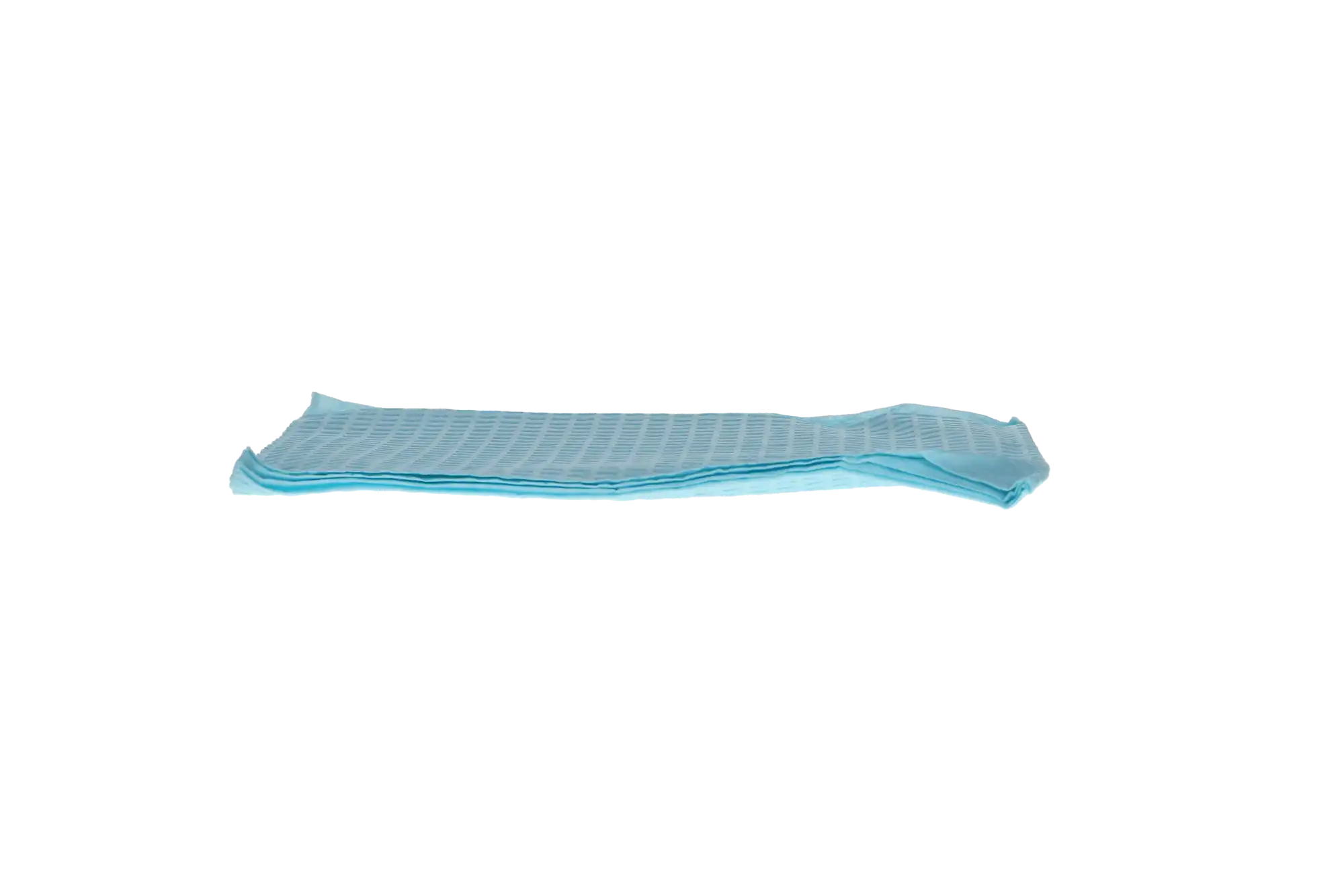 Choice Specialty Contour Neck Bibs, 2-Ply Tissue/1-Ply Poly, 17" x 18", Blue, 500/Case, 917343