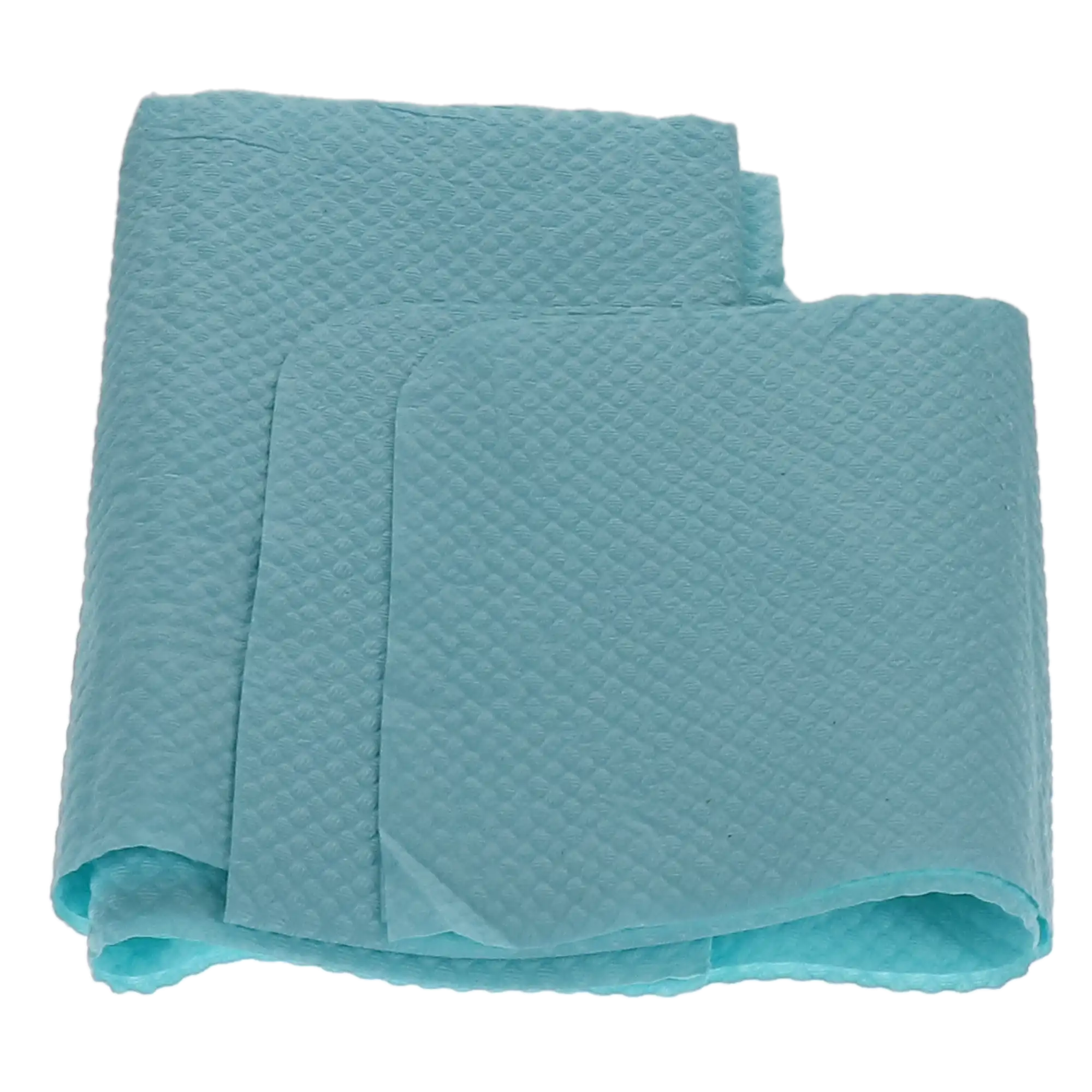Tidi Products Ultimate Specialty Oral Surgery Bibs, 3-Ply Tissue/Poly, 18" x 25", Blue, 250/Pk, 917677
