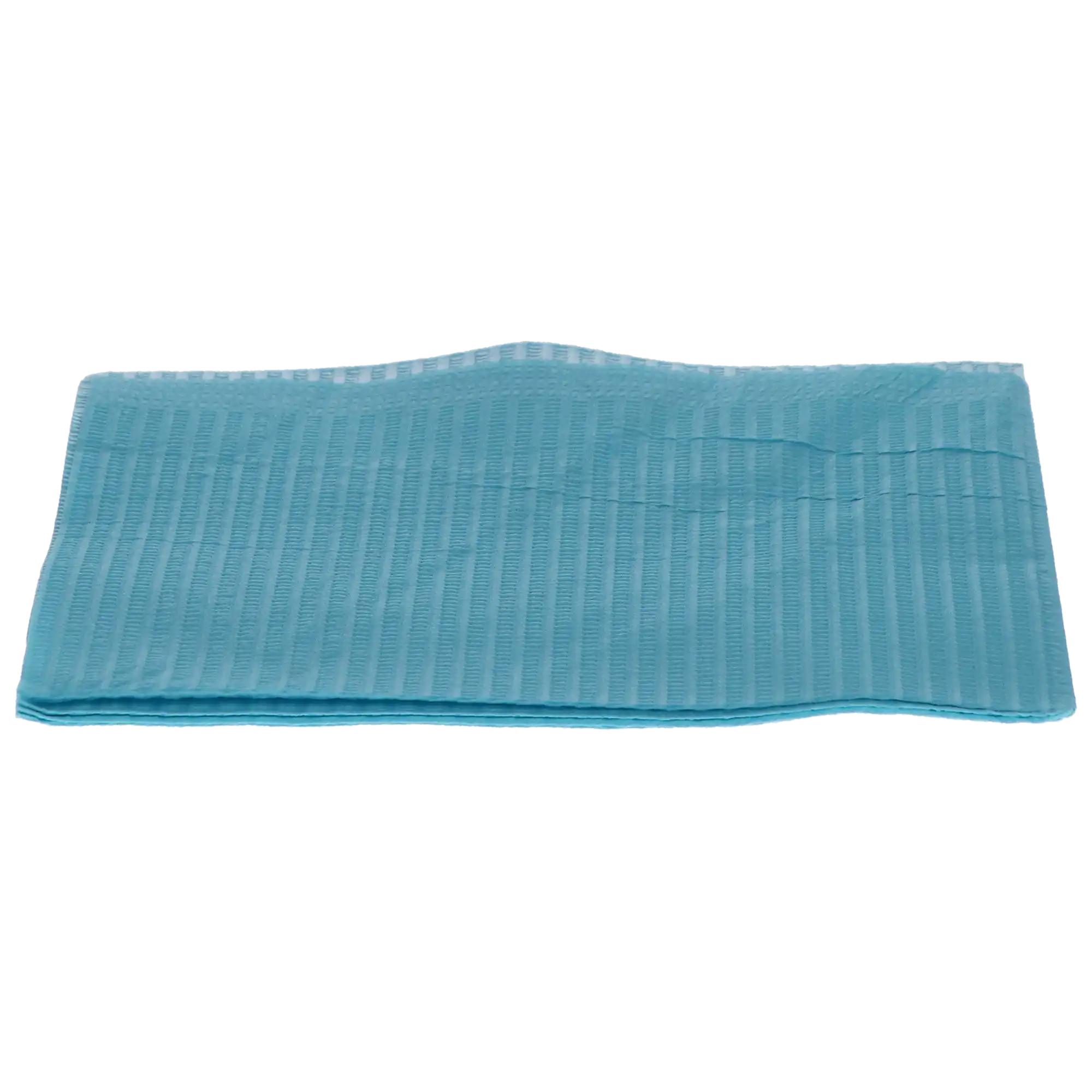 Choice Poly-Back Towels, 2-Ply Tissue, Waffle-Embossed, 13" x 18", Blue, 500/Pk, 917463