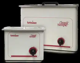 Tuttnauer Clean & Simple Ultrasonic Cleaner, 1 Gallon, 60 kHz, Model CSU1