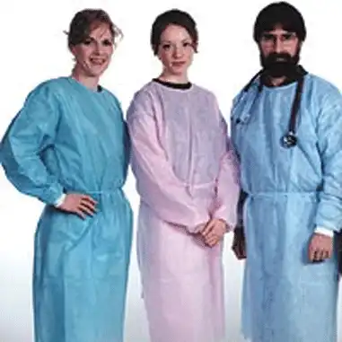 ValuMax Green Isolation Gown with Knit Cuffs, Regular, Latex-Free, Splash Resistant, 50/Case, 3260G