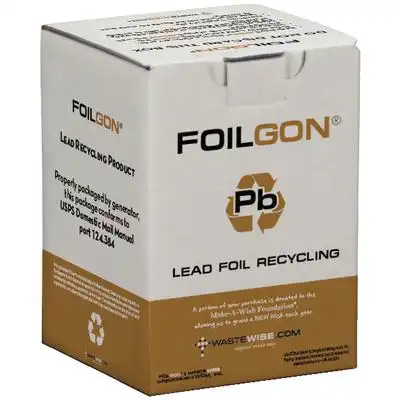 Foilgon Mail-In Lead Foil Recycling Kit, 7 lb Capacity, FOILGON