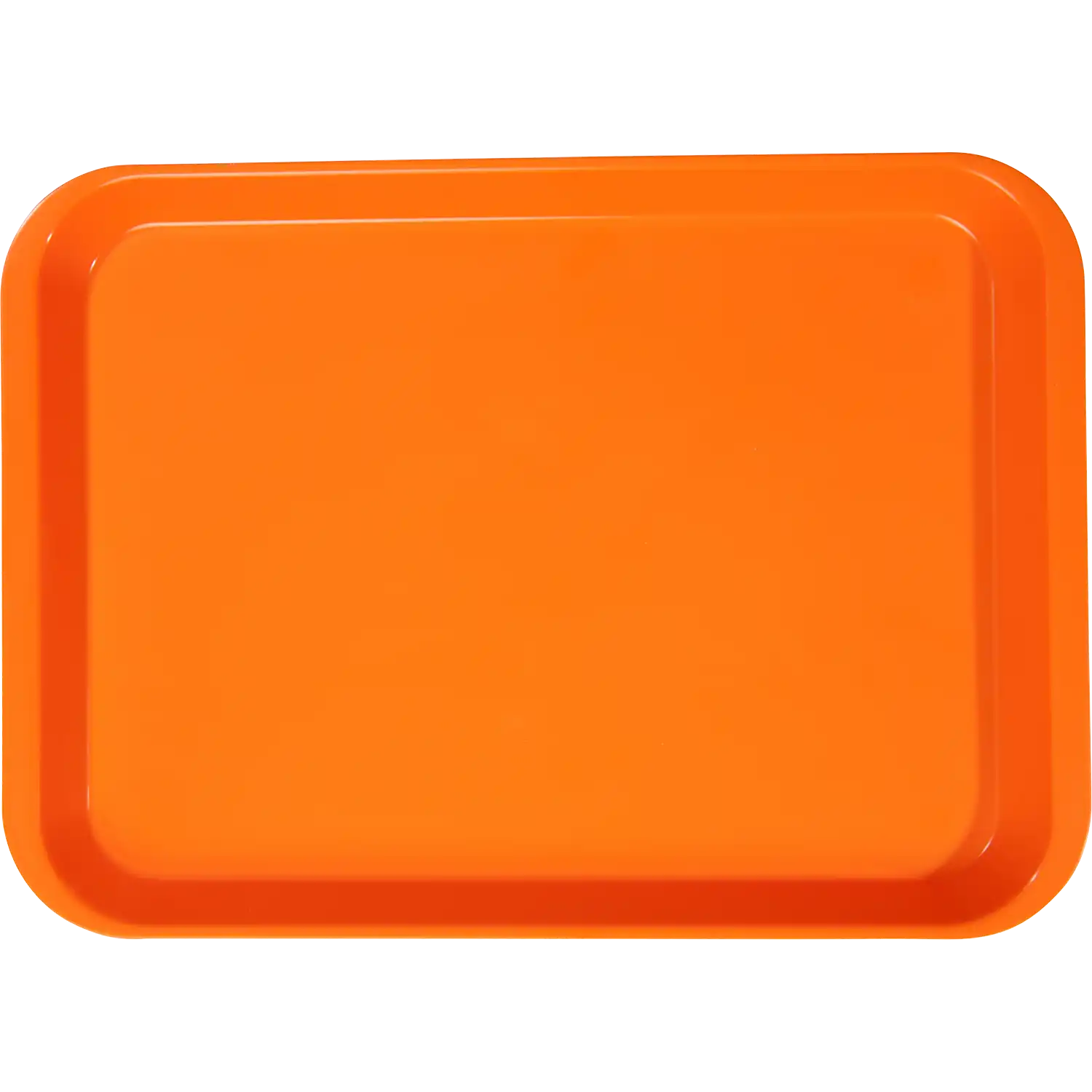 Zirc B-Lok Flat Set-Up Tray, Size B, Neon Orange, 13-3/8" x 9-5/8" x 7/8", 1/Pk, 20Z401Q