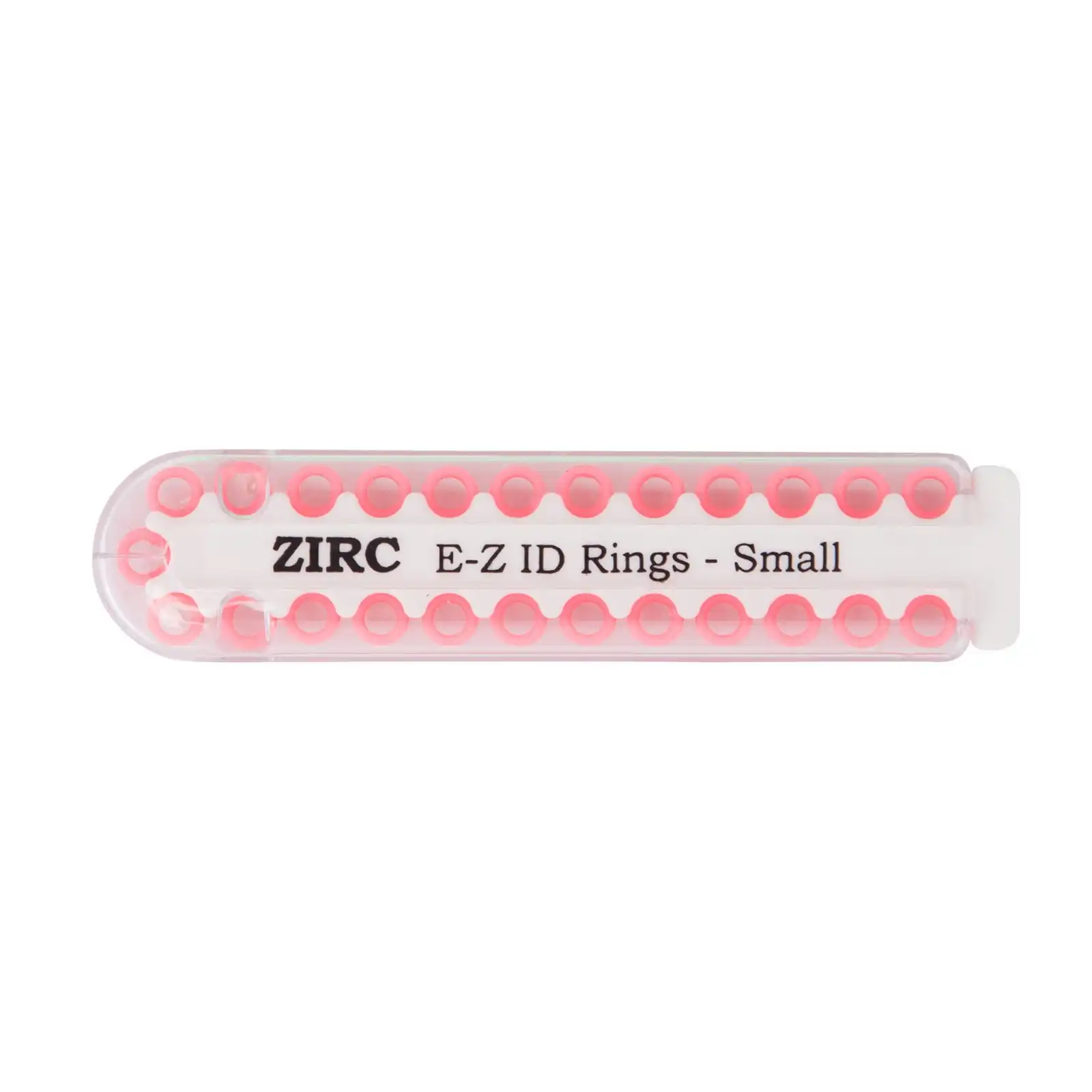 Zirc E-Z ID Instrument Rings, Small, Neon Pink, 1/8" Diameter, 25/Pack, 70Z100S