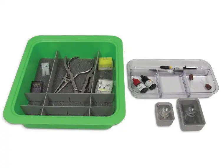 Zirc Complete Procedure Tub Kit, Neon Green, 20Z455P