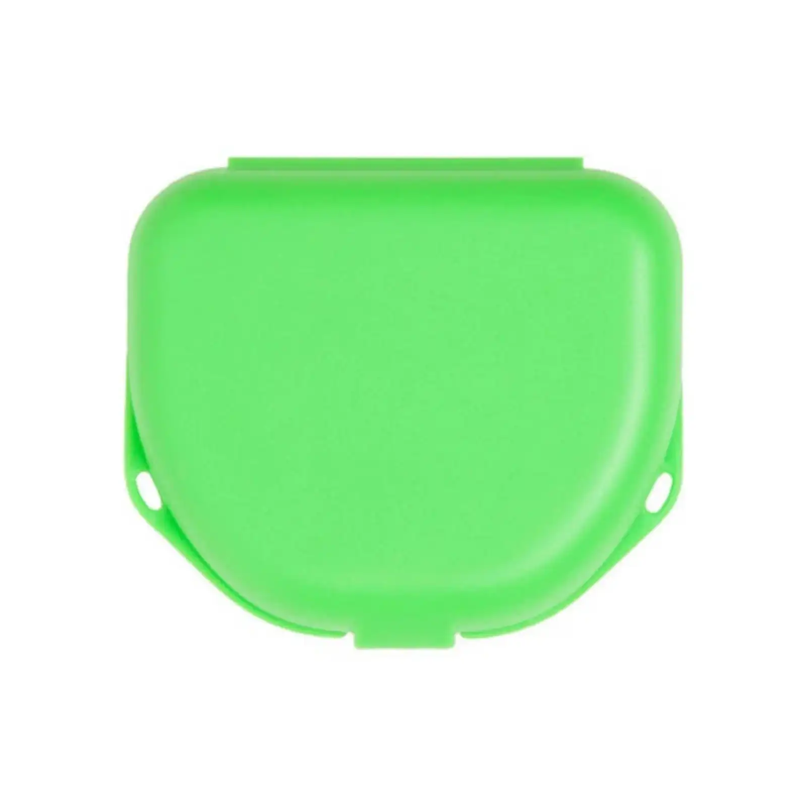 Zirc Dental Retainer Box, 1" Deep, Neon Green, 12/Pk, 25R500P