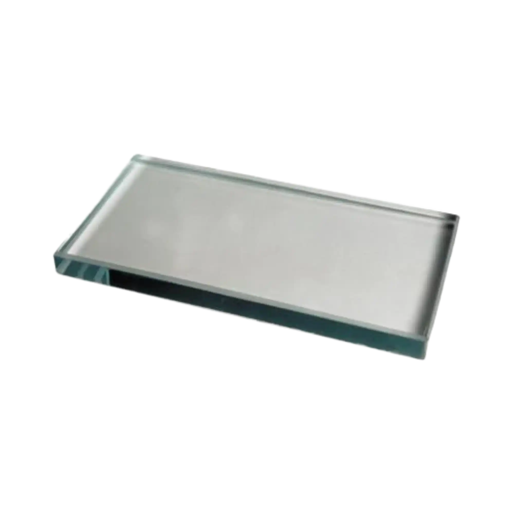 Buffalo Dental No. 4 Glass Mixing Slab, 4" x 6" x 1/4", Polished Glass with Beveled Edges, 1/Pk, 78530