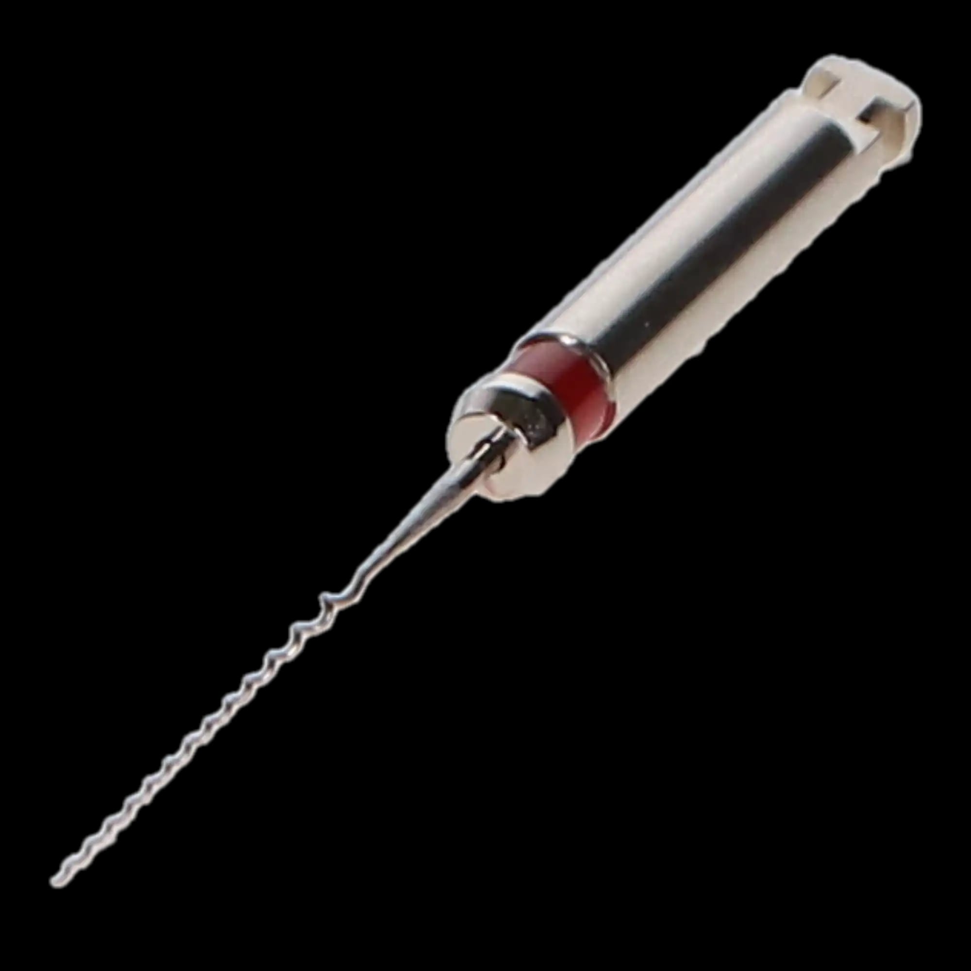 Dentsply Lentulo Stainless Steel Spiral Fillers, RA, 17 mm, #1 (Red), 4/Pk