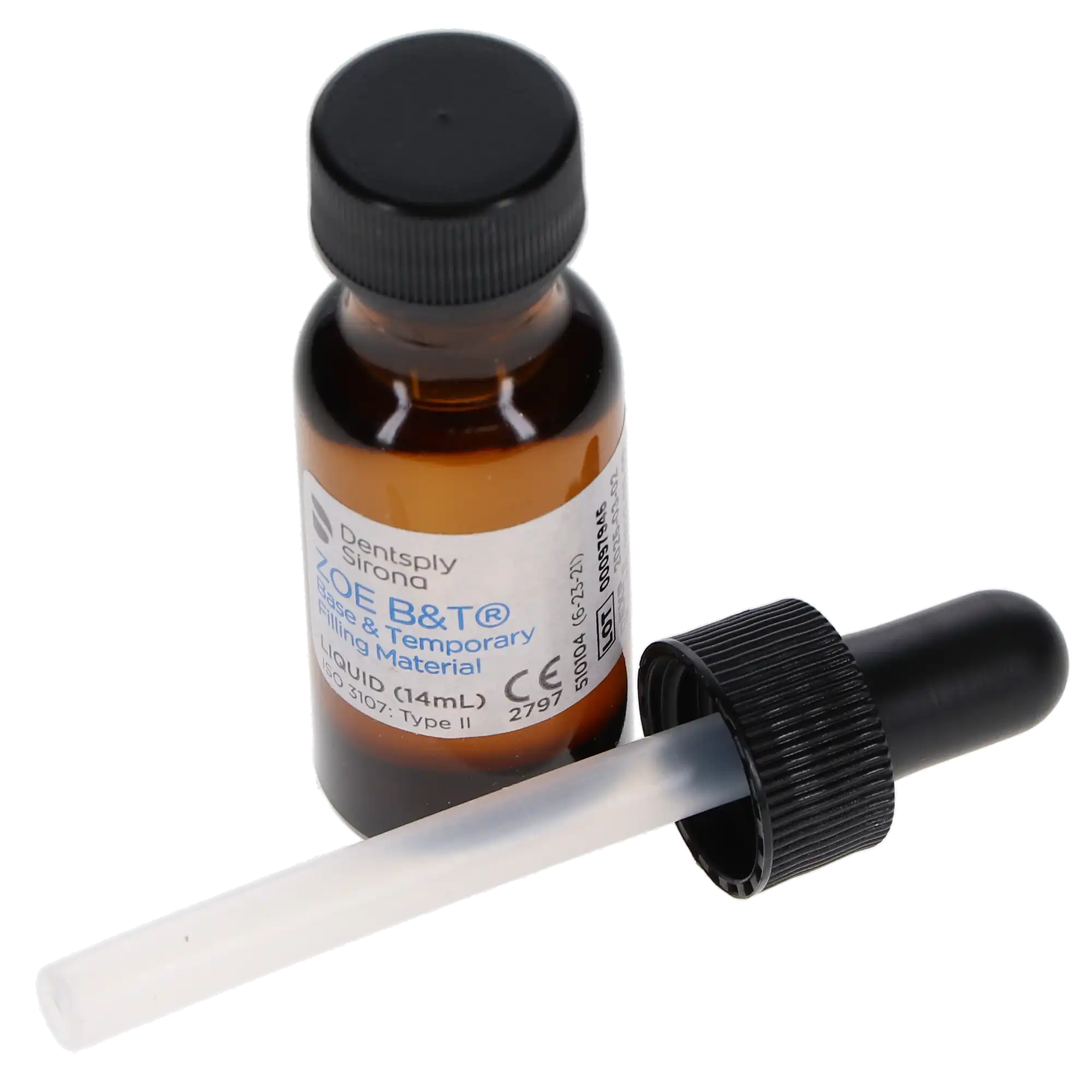 ZOE B&T Base and Temporary Filling Material, Liquid Refill, 14 ml, 1/Pk, 610102
