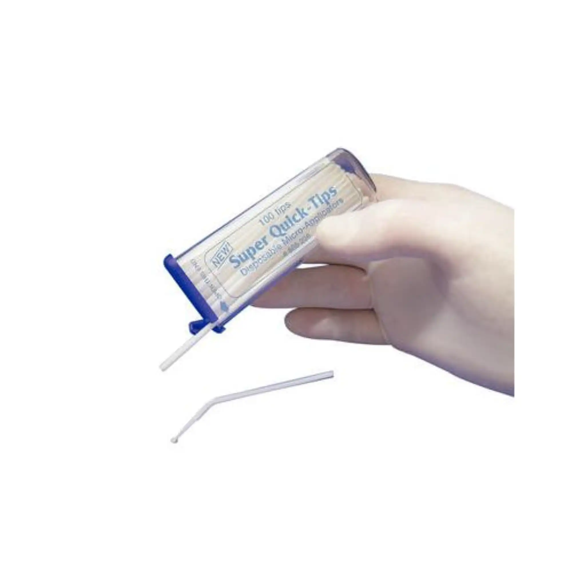 Super Quick-Tips Disposable Micro-Applicator Tips, White, 100/Pk, 605226