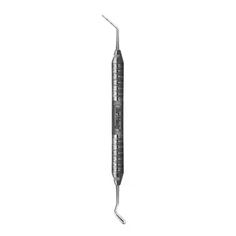 Hu-Friedy Glick #1 Blade and Root Canal Plugger, Double-End, #6 Satin Steel Handle, 1.10 mm, RCPGL16