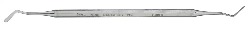 Miltex Plastic Filling Instrument #4, Double-End, Octagonal Handle, 6.75", 1/Pk