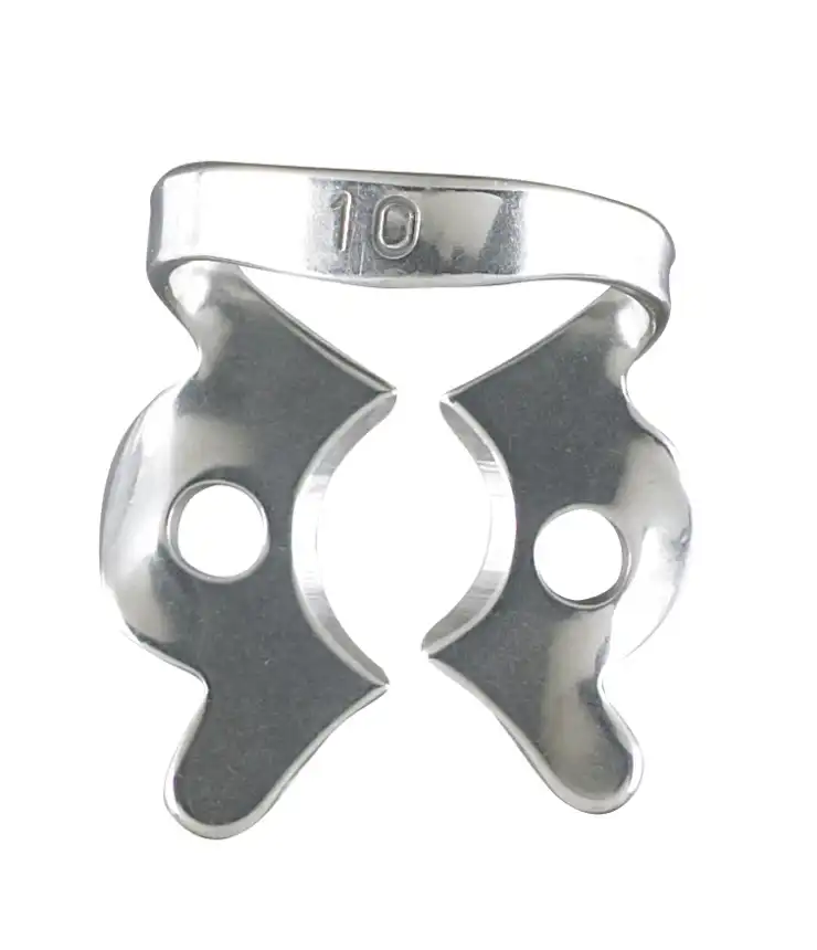 Miltex Rubber Dam Clamp #10, Winged Molar, 1/Pk