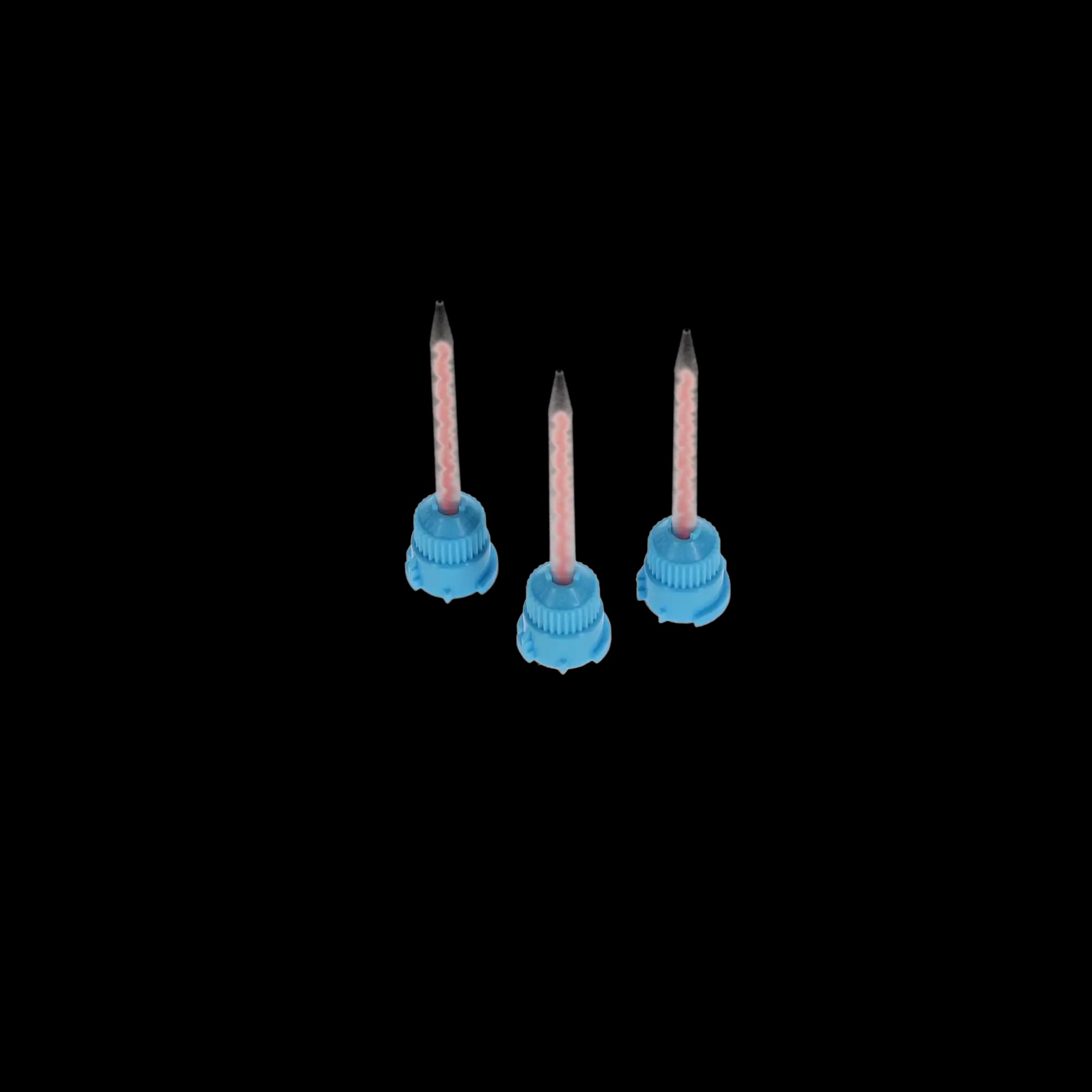 Defend HP Mixing Tips, Crown & Bridge Temporary Cement, 4:1/10:1, Blue/Orange, 25/Pk, VP8108