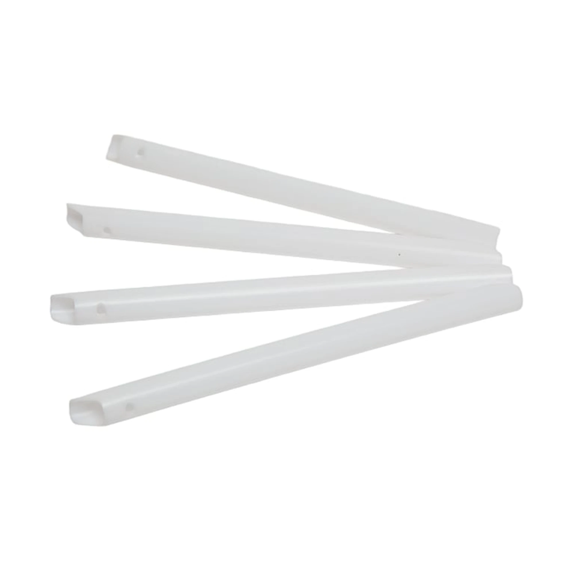 Keystone D-2 High-Volume Evacuator Tips, White, 100/Pk