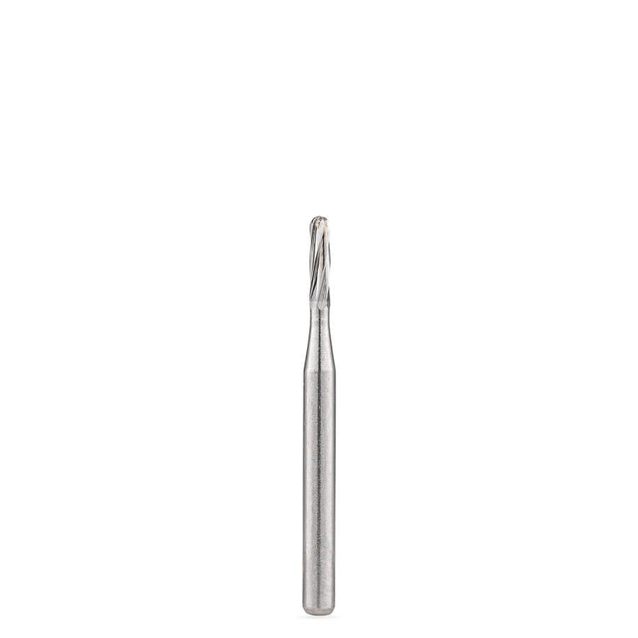 Brasseler 1157 FG Round-End Fissure Carbide Bur, H21R.31.010, Size 010, 100/Bx