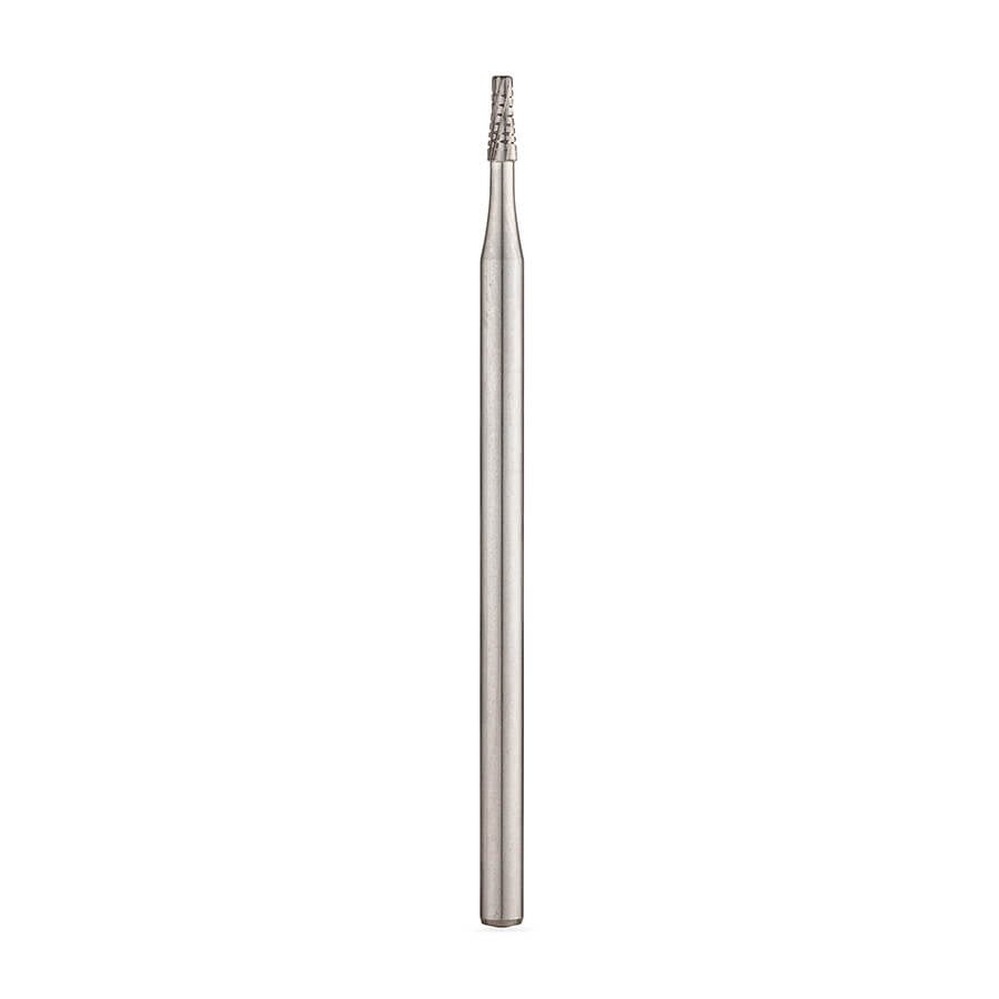 Brasseler 702 HP Flat-End Taper Cross-Cut Fissure Carbide Bur, H33.11.016, Size 016, 5/Pack