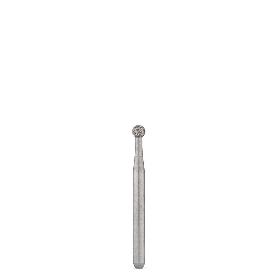 Brasseler USA 801.31.018 (M) Round Diamond Bur, 1/Pk