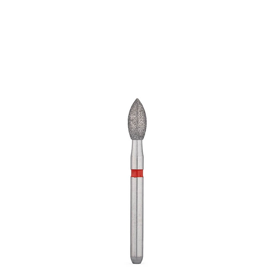 Brasseler 8368.31.023 FG Fine Football Diamond Bur, 5 Pack