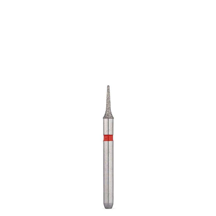 Brasseler 8392.31.016 FG Fine Needle Mosquito Diamond Bur, Size 016 (5 Pack)
