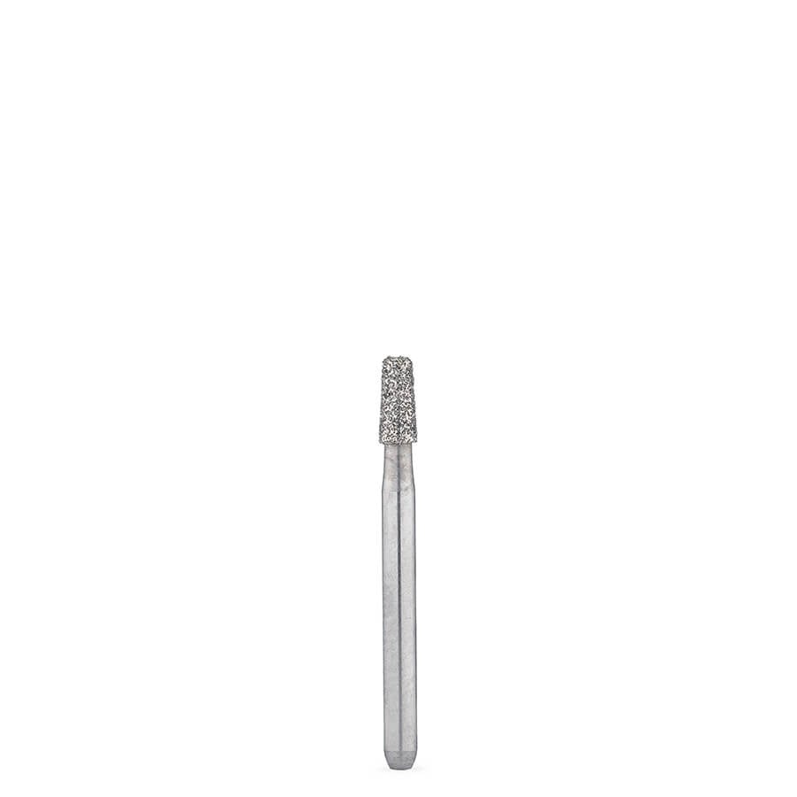 Brasseler 845KR.31.018 FG Medium Modified Flat-End Taper Diamond Bur, 5 Pack