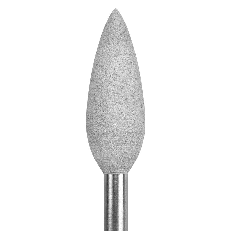 Brasseler 0330.11.055 Universal Porcelain Polisher, Flame Shape, Head Size 055, 10 Pack