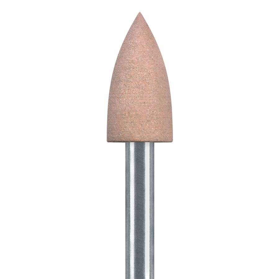 Brasseler 0362C.21 Pink Point Medium Universal Porcelain Polisher, 10 Pack