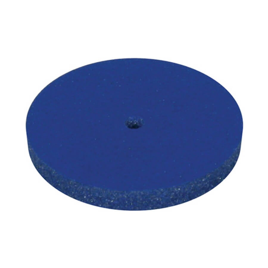 Brasseler 0401.00.220 Blue Wheel Silicone Polisher for Alloy Metals, 10 Pack